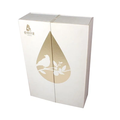 Art PaperLineN Photo Box Custom Pakkaus Simpukka kirja Shape Gift Box With Magneett Pellava Photo Box