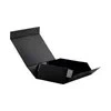 in Stock Low MOQ Black Rigid Magnetic Folding Gift Box For Gift Pack